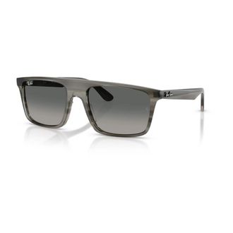 Ray-Ban Vierkante Zonnebril - unisex - Zonnebrillen - Grijs - 57 MM - Accessoires