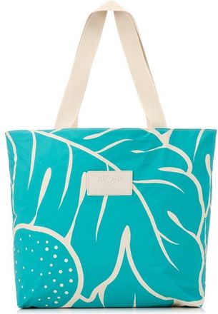 Aloha Collection Day Tripper Ulu Nui Water Resistant Tyvek Tote in Dark Teal/Sandstone at Nordstrom