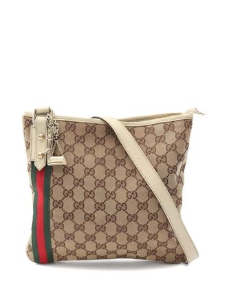 Gucci GG monogram shoulder bag - Neutrals