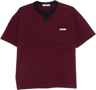 Prada Striped-pattern Pocket T-shirt