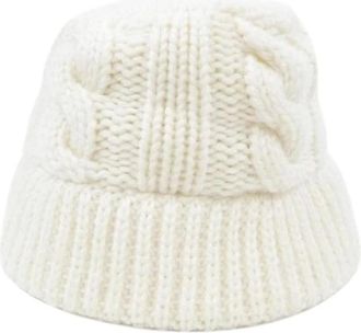 Prada Pre-owned Cappello a secchiello con logo a triangolo - - Pre-owned - Donna - Bianco - ONE SIZE