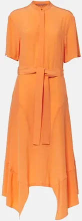 Stella McCartney Iconic silk crepe de chine midi dress