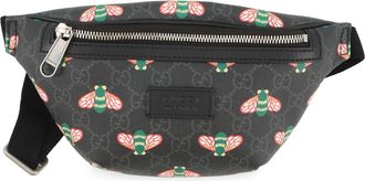 Gucci Black Gg Supreme Sling Bag (Pre-Owned)