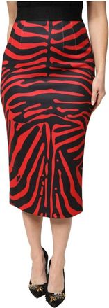 Dolce & Gabbana Pencil Rok - Dames - Kokerrokken - Veelkleurig - XS - Polyester - Rokken