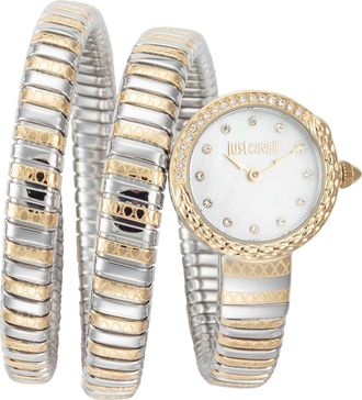 Just Cavalli Signature Snake Womens Watch