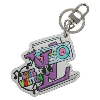 Louis Vuitton Pre-owned Accessories, female, Multicolor, Size: ONE SIZE Pre-owned Canvas Key Holder