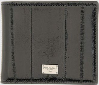 Dolce & Gabbana Portafoglio Dolce & Gabbana in pelle di anguilla