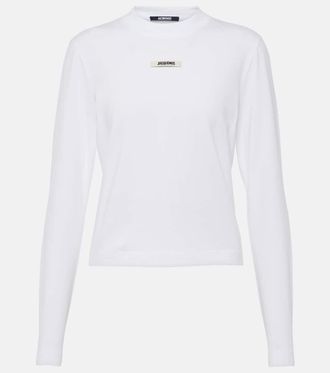 Jacquemus Le T-shirt Gros Grain Manches Longues top