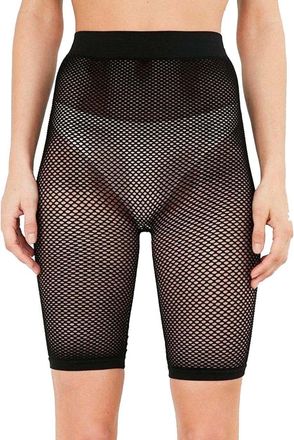The Celebrity Fashion Womens Ladies Sporty Black Tights Fishnet Mesh Legging Cycling Shorts hot Pants Stockings