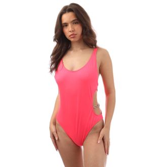 Diesel Womens Diesel BFSW-Pamela-O Bodysuit in Pink