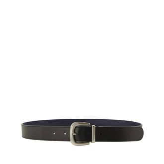 Valentino Garavani Belts, male, Black, Size: 85 CM Mini VLogo Signature Reversible Buckle Belt