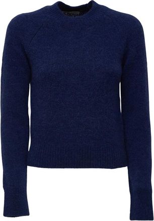 Dries Van Noten Jersey de cuello redondo - Knitwear - Mujer - Azul - XS