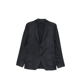 Tagliatore Houndstooth Single-breasted Blazer