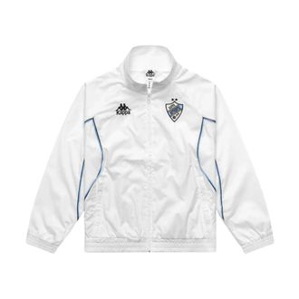 Kappa Training Jackets, male, White, Size: XL Sargen Track Top