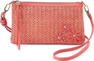 Hobo Darcy Convertible Crossbody Bag in Wild Rose Woven Straw at Nordstrom