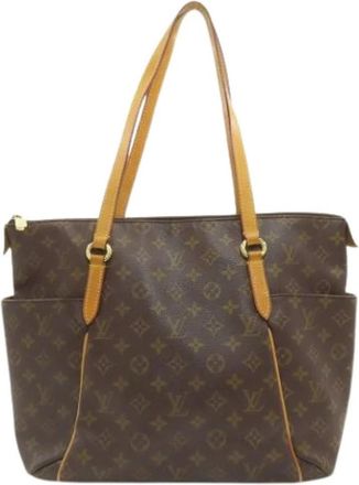 Louis Vuitton Pre-owned Vintage Monogram Tote Bag - Dames - Vintage Shopper - Bruin - ONE Size - Vintage
