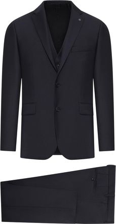 Tagliatore BRUCE TAILORED WOOL SUIT WITH VEST - Tagliatore - Man