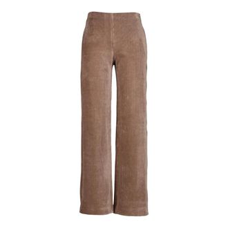 Raffaello Rossi Pull-on Wijde Broek - Dames - Broeken - Bruin - Maat: M Jersey