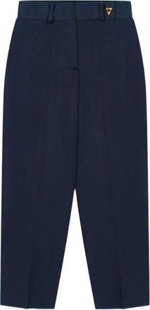 &Aacute;eron High waist pantalon - Blauw