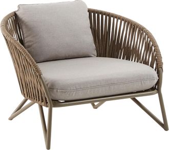 K Home In-/Outdoor Design-Loungesessel Branka - Beige