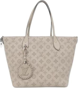 Louis Vuitton Pre-owned Vintage Tote Bag - Dames - Vintage Shopper - Beige - ONE Size - Leer - Vintage