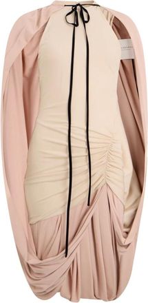 Philosophy di Lorenzo Serafini Dames, Jurken, Beige, Maat: XS Viscose