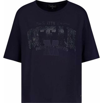 Monari Hemden - Dames - Tops - Blauw - Maat: XL Viscose