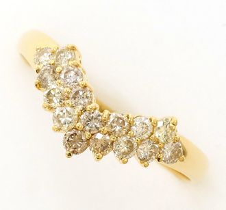 C&A Unbranded yellow gold yellow gold (18K) Band Ring (Pre-Owned)