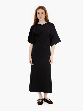 Semicouture Abito midi Josette nero