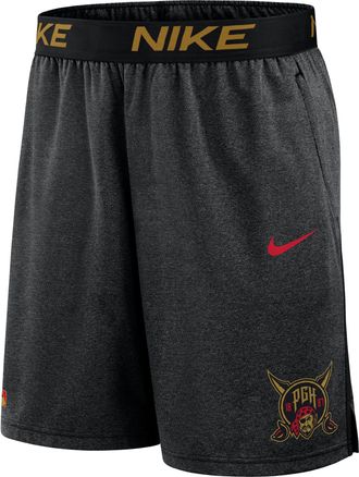 Nike Pittsburgh Pirates City Connect Nike Mens Dri-FIT MLB Shorts in Black | 015ECT13PTB-NYN