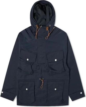 Nigel Cabourn Mountain Smock - Heren - Zomerjassen - Blauw - M - Nylon - Jassen