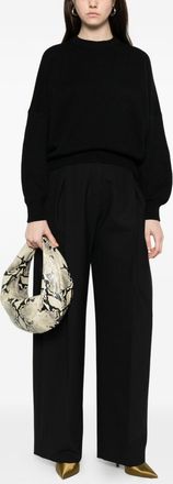Khaite Womens Cashmere Sweater Margaux Black