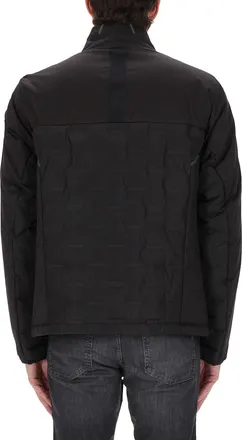 HUGO BOSS Hybrid Polyester Down Jacket - Black