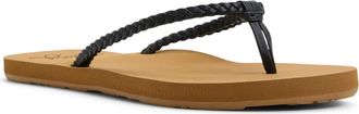 Roxy Costas Flip Flop in Black at Nordstrom Rack, Size 11