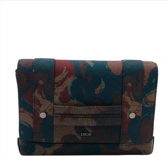 Dior Pre-owned Canvas dior-bags - Heren - Vintage Clutch - Bruin - ONE Size - Vintage