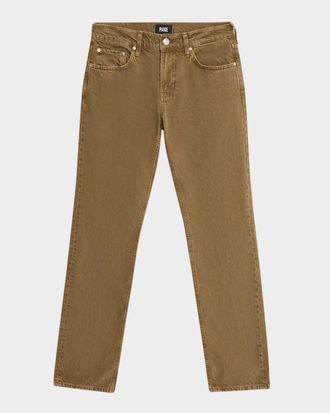 Paige Mens Normandie Vintage Slim-Leg Jeans
