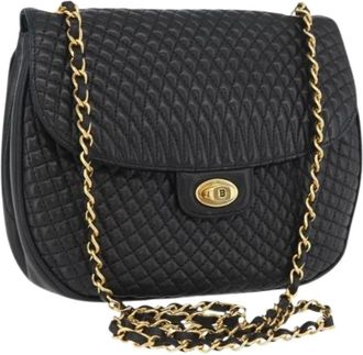 Bally Pre-owned Cross Body Bags, female, Black, Size: ONE SIZE Pre-owned Shoulder Bag