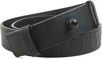 Loewe Pre-owned Belts, female, Black, Size: ONE SIZE Pre-owned Leather belts