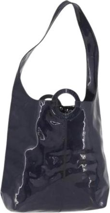 Celine Pre-owned Vintage Schoudertas - Dames - Vintage Schoudertas - Blauw - ONE Size - Vintage