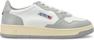 Autry Medalist Leather Low-Top Sneakers, Brand Size 44 ( US Size 11 )