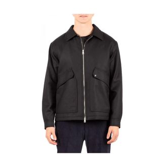 Tagliatore Adams Blouson - male - Tagliatore - Light Jackets - Black - XL - Jackets