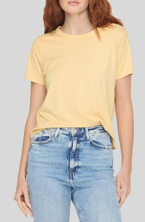 Project Social T Baker Crewneck T-Shirt in Sahara Sun at Nordstrom, Size X-Small