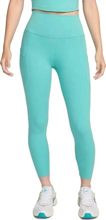 Nike One High-Waisted 7/8 Leggings In Green Frost