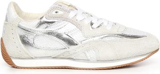 Diadora Sneakers - Dames - Sneakers - Grijs - 36 1/2 EU - Leer - Schoenen