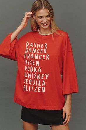 Maeve x Daniela Berkhout Vintage Slouchy Graphic Tee