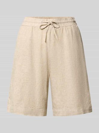 Freequent Leinenshorts mit elastischem Bund Modell Lava in Beige, Gr&ouml;&szlig;e XXL