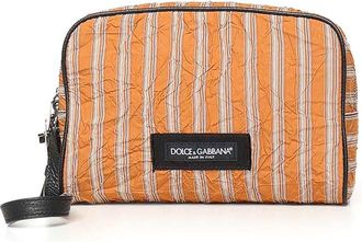 Dolce & Gabbana Handbag In Ruffled Fabric And Leather