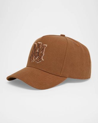 Amiri Men & apos;s Crystal-Embellished MA Baseball Cap