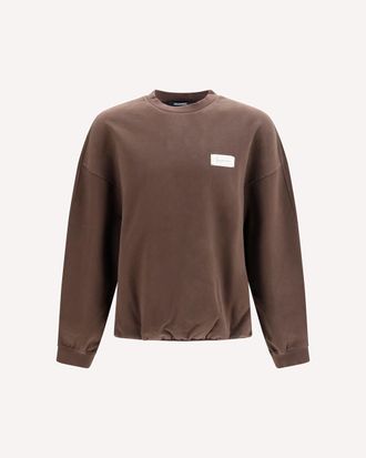 Jacquemus Le Sweatshirt Montaigne crewneck Sweatshirt Male XS