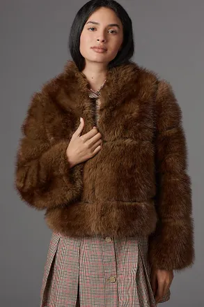 Apparis Sai Faux Fur Coat Jacket
